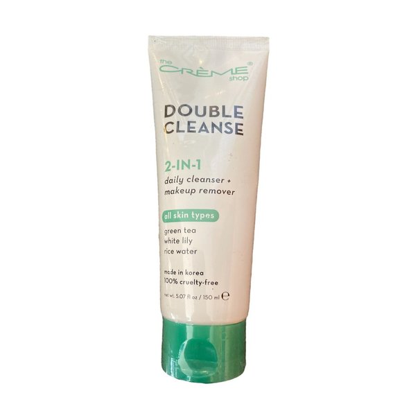 🎉3 for 25🎉 The Creme Shop Double Cleanse 2in1 Cleanser & Makeup Remover 5 oz - Picture 1 of 2
